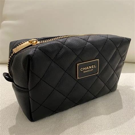 chanel nylon makeup bag|chanel makeup bag price.